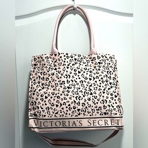 Victoria Secret Tote Bag with Large Handle and Carrying Strap